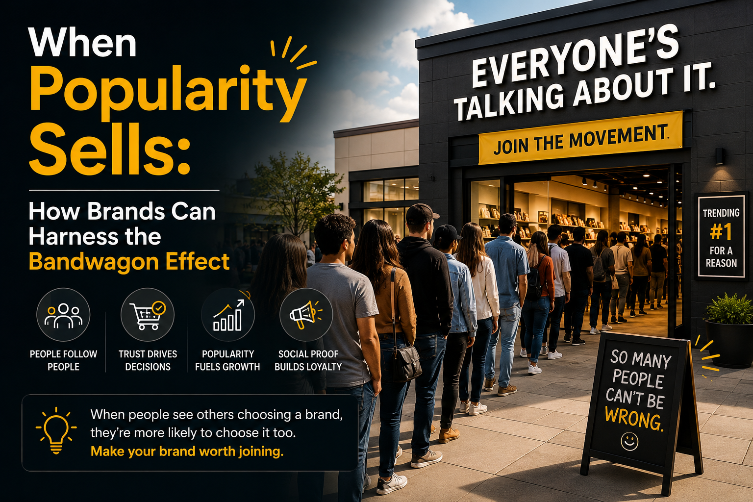 When Popularity Sells: How Brands Can Harness the Bandwagon Effect